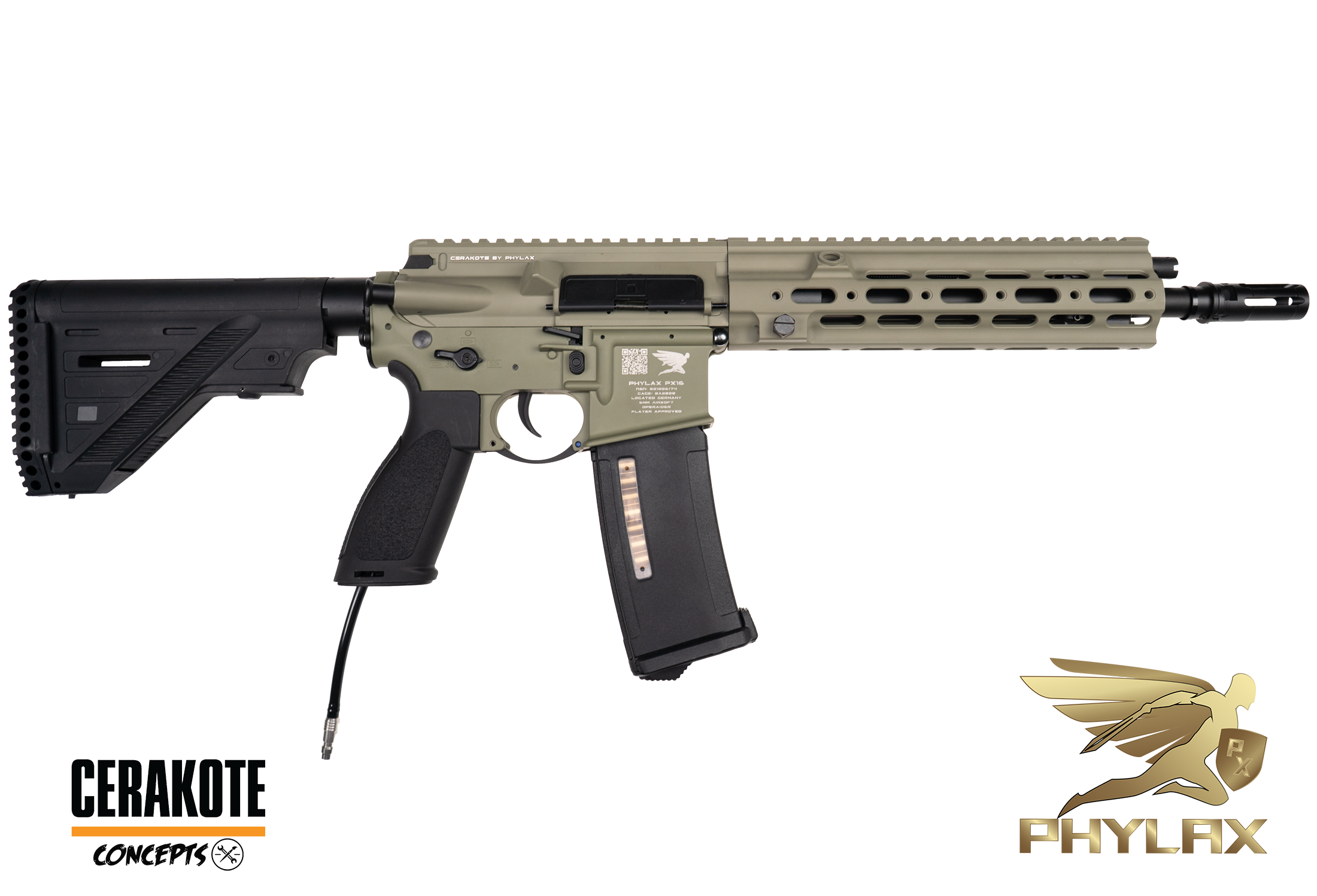 Phylax HPA PX16 Wolverine Inferno  x Cerakote - ab 18 Jahren