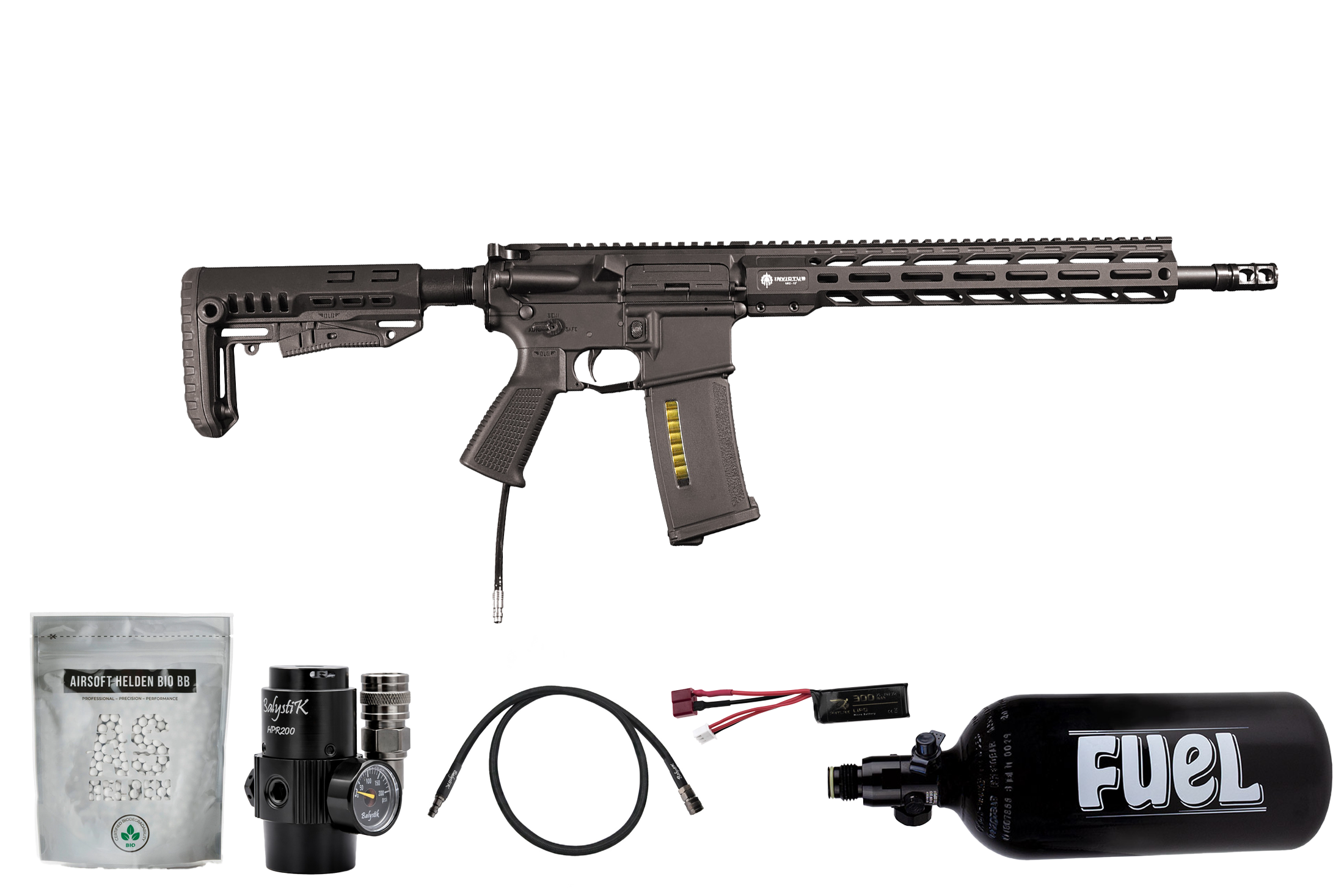 Big Set M Wolverine Airsoft MTW Forged Tactical XB 14" S-HPA - ab 18 Jahren