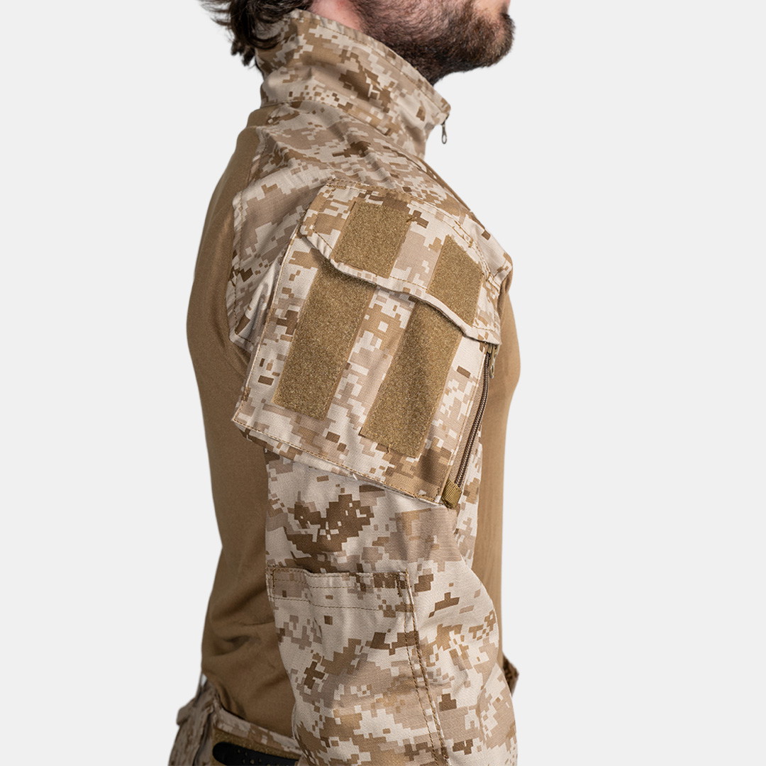 Zip Tac TacShirt marpat desert