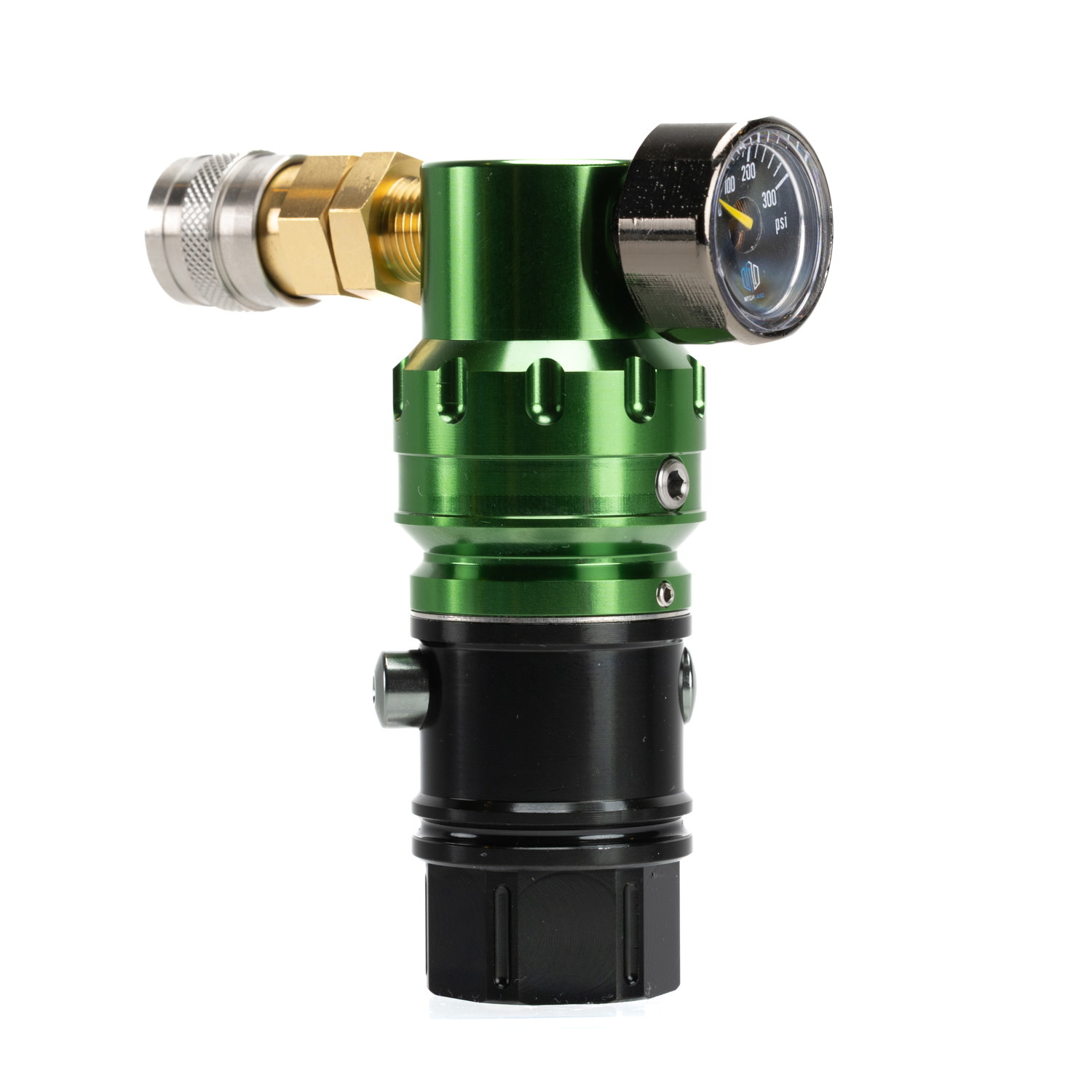 MechLabs FLO Max+ ON/OFF HPA Regulator green