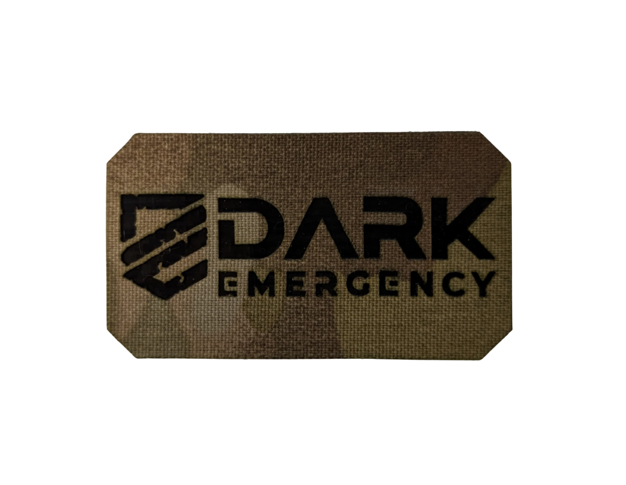 Night Stripes Dark Emergency NFC Laser Cut Patch 