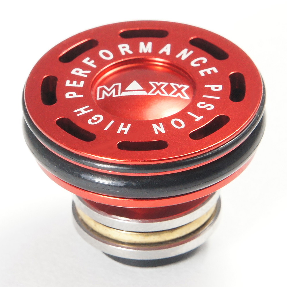 Maxx Model CNC Aluminium Double O-Ring Ball Bearing Piston Head für AEG