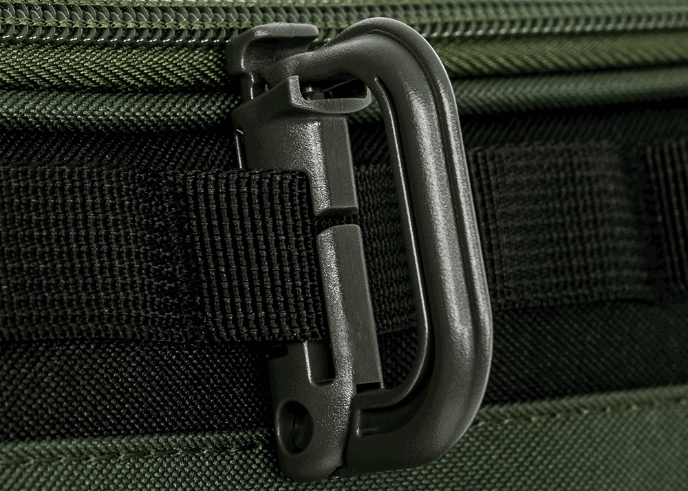 Tacstack MOLLE D-Ring Grimlock 3er Set dark green