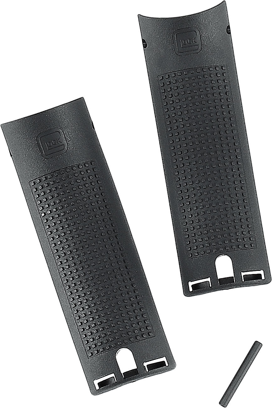 Glock-Griffstückverlängerungen für Airsoftpistolen, strukturiertes Design für besseren Halt.