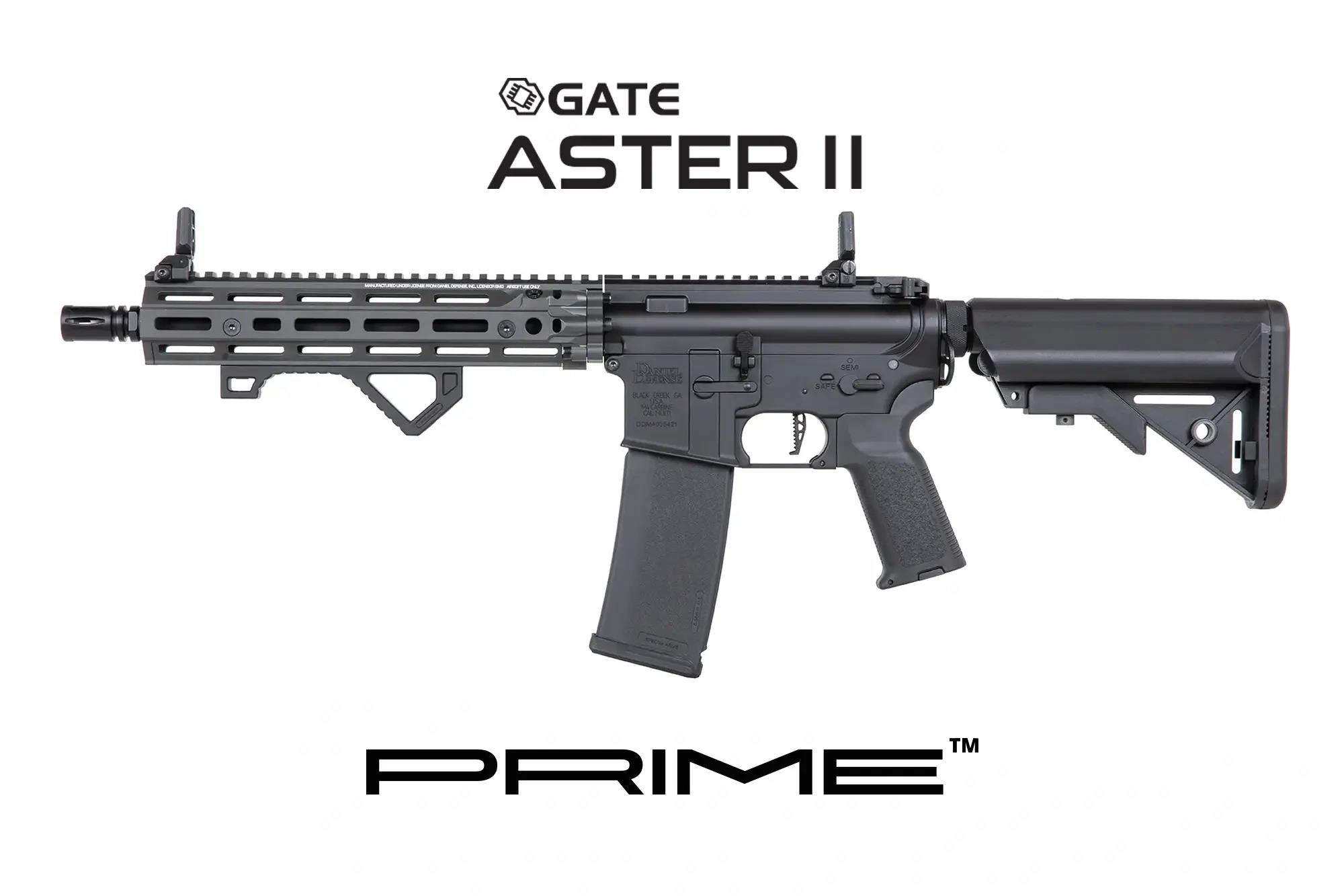 Specna Arms Daniel Defense RIS III SA-P27 Prime mit Gate Aster II Grau S-AEG - ab 18 Jahren