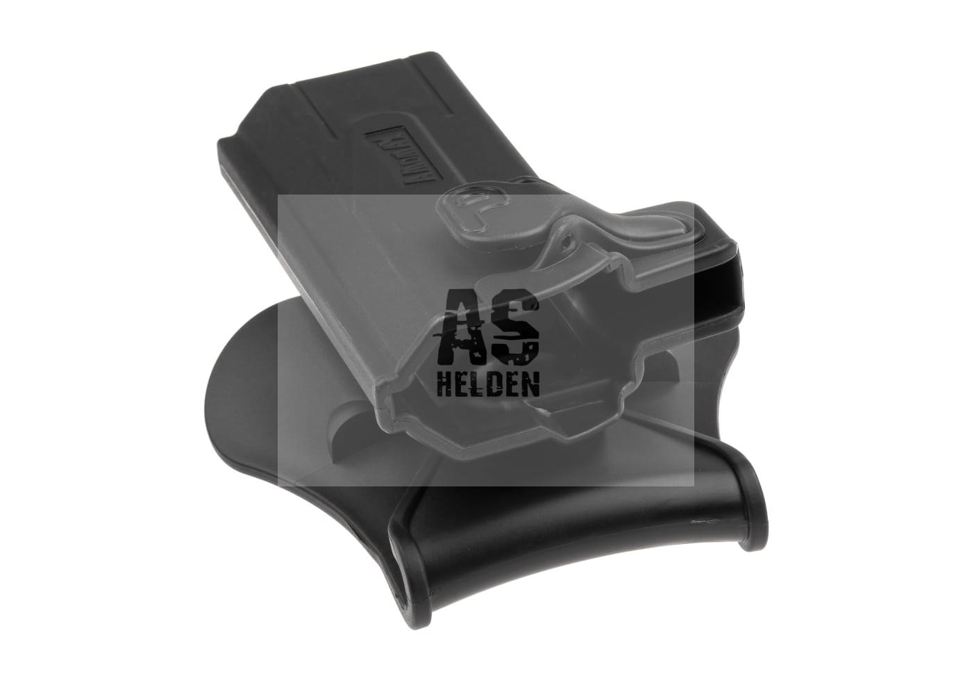 Paddle Holster for WE / KJW / TM Hi-Capa - Schwarz (Amomax)