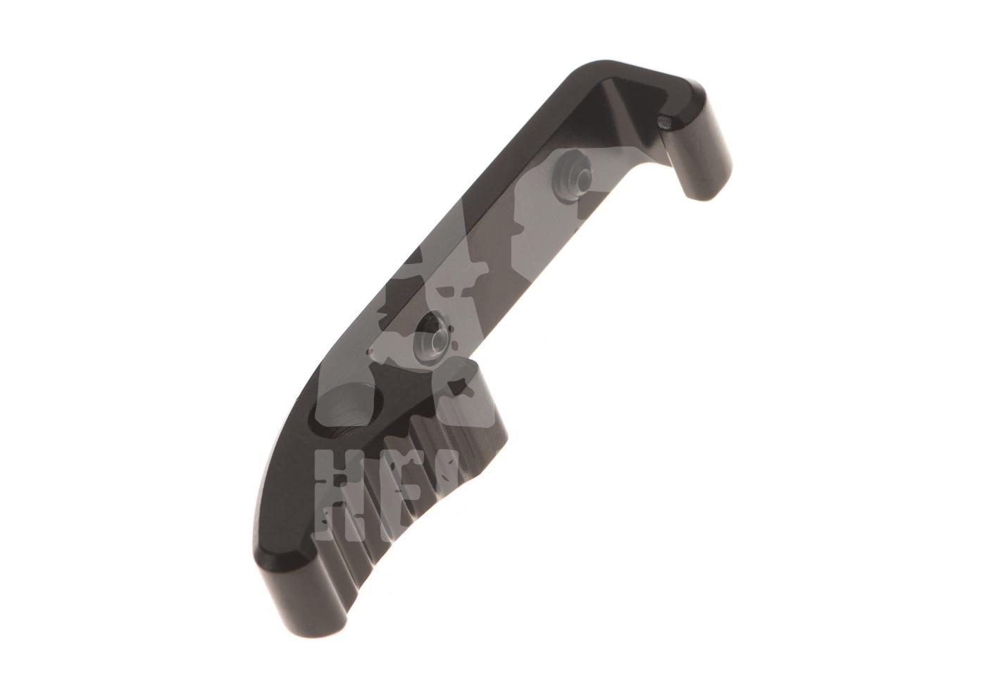 AAP01 CNC Charging Handle Type 1 Airsoft Zubehör-Griff in Schwarz für bessere Waffenkontrolle.