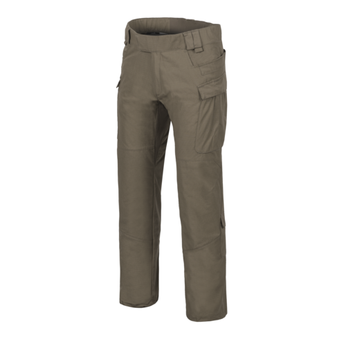 MBDU® Trousers - NyCo Ripstop - RAL 7013 Taktische, olivgrüne Cargo-Hose mit mehreren Taschen für Airsoft-Aktivitäten.
