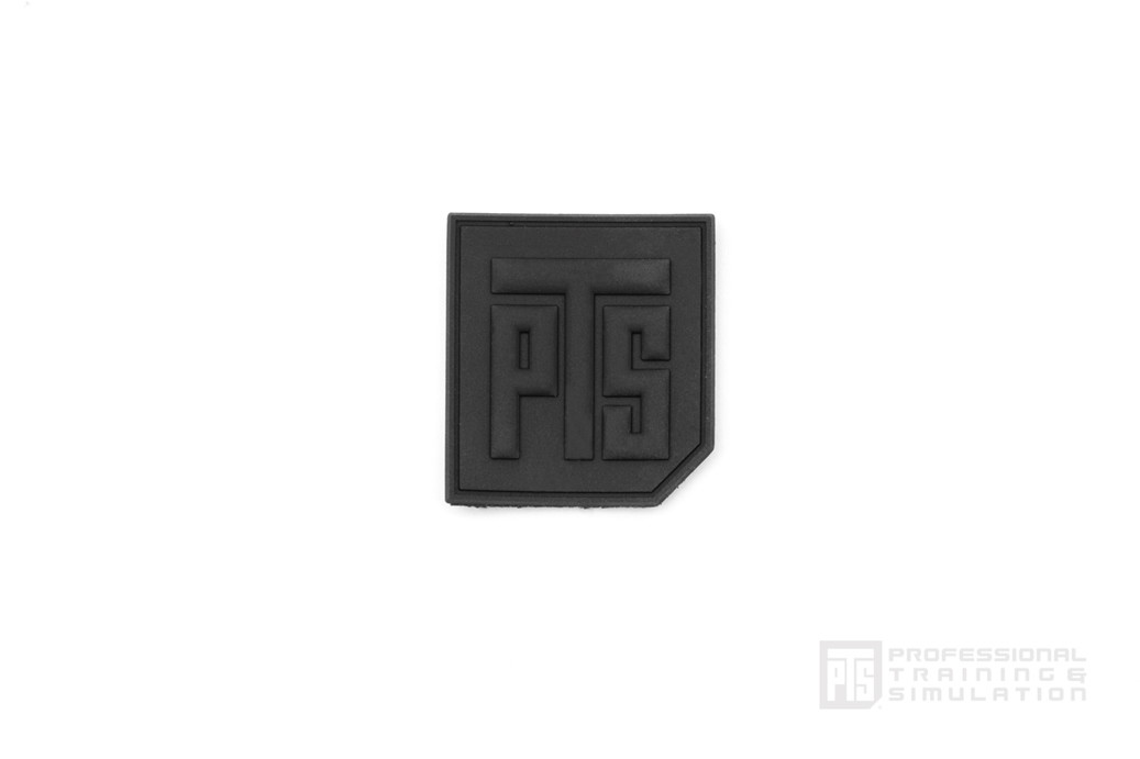 PTS Logo 1.5" PVC Tab Patch black
