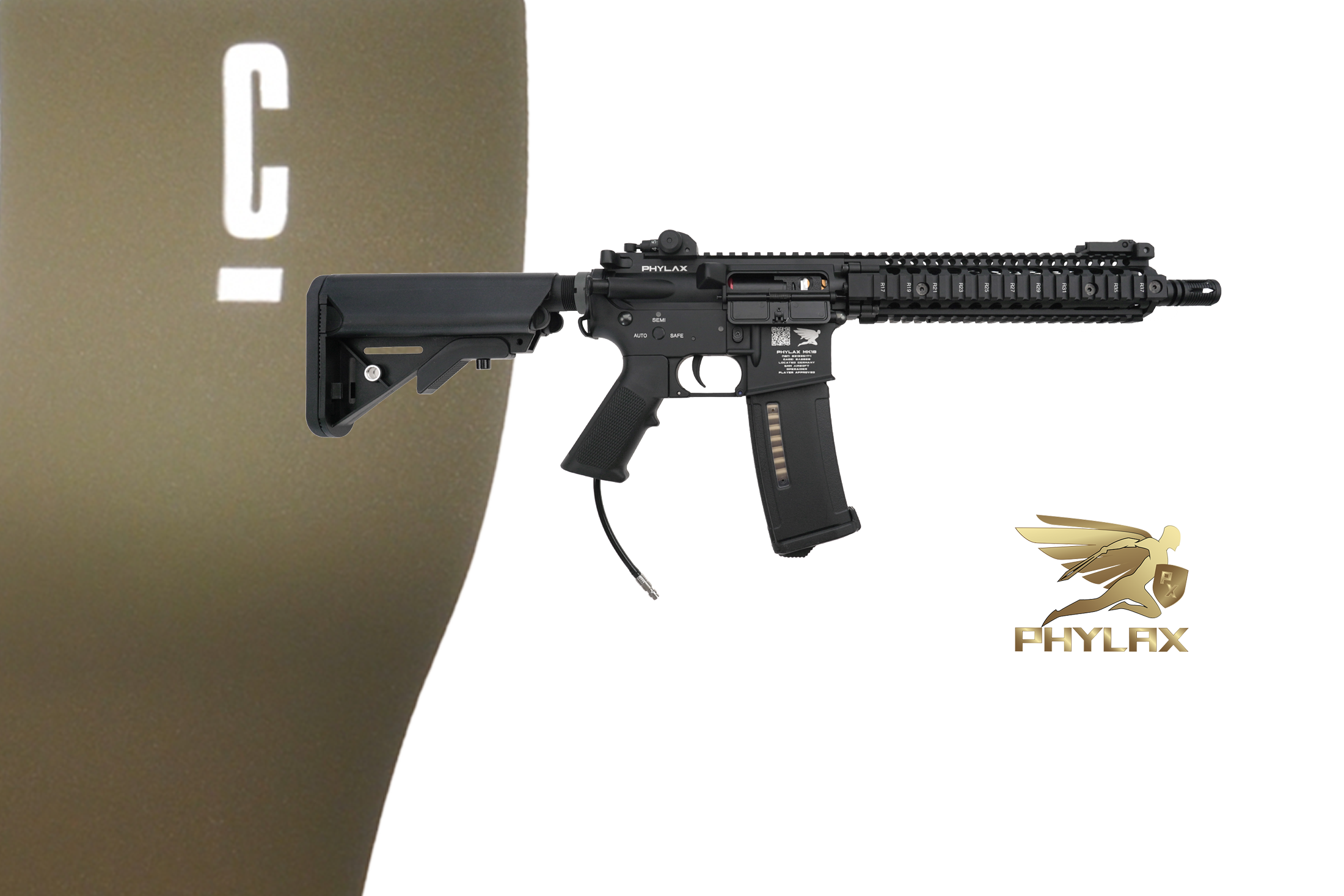 Phylax HPA MK18 Black Wolverine Inferno  x Cerakote Cobalt Kinetics Green - ab 18 Jahren