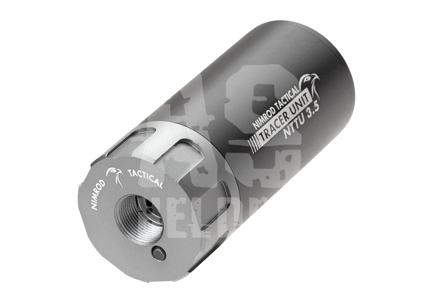 Nimrod Tactical Tracer Unit NTTU 3.5, schwarz, für Airsoft-Gewehre.