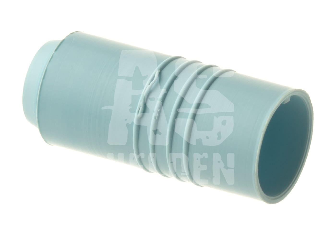 Blaues Airsoft-Hop-Up-Gummi mit geriffeltem Design zur Verbesserung der BB-Präzision.