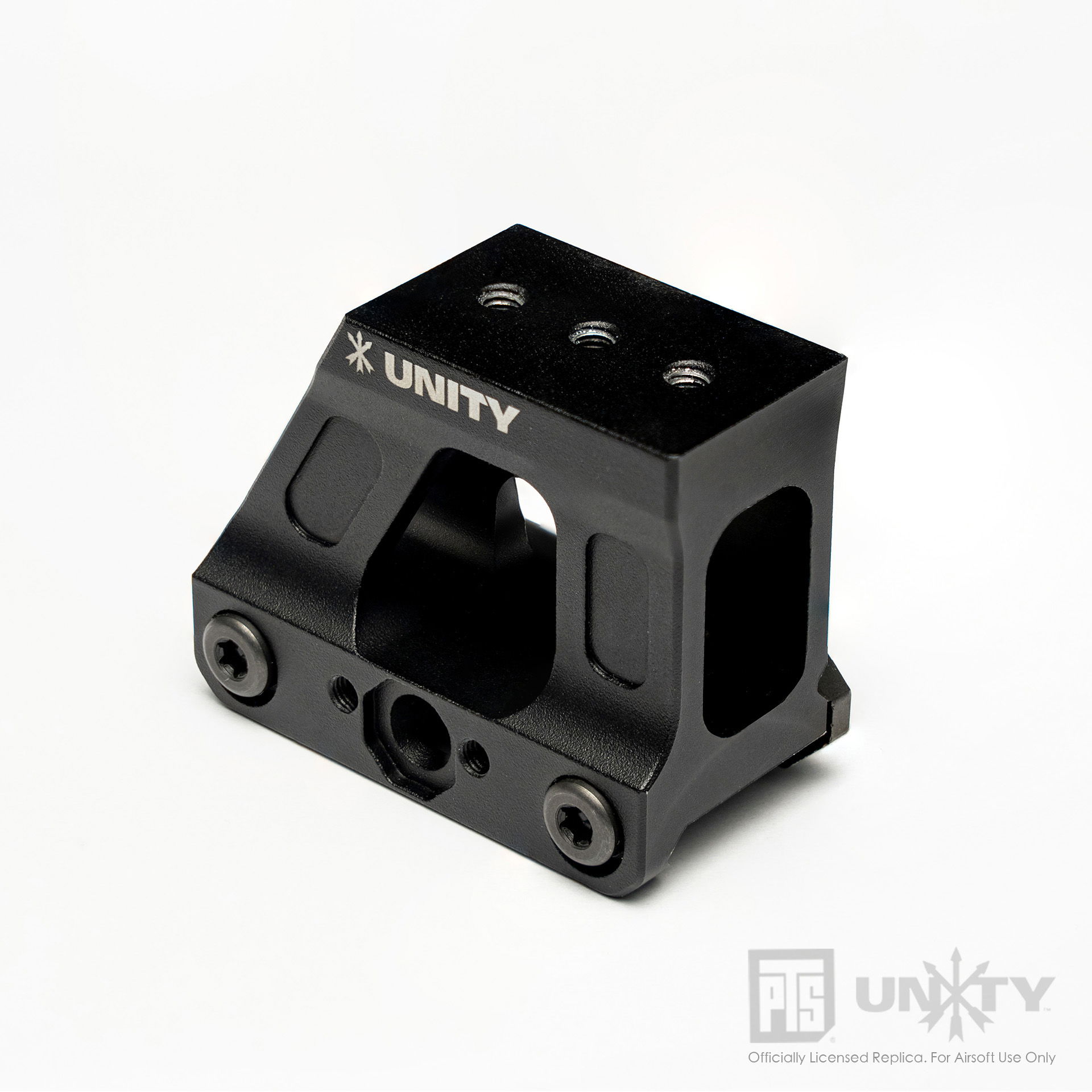 PTS Unity Tactical MRDS inkl. PTS Adjustable Mounting Plate Schwarz