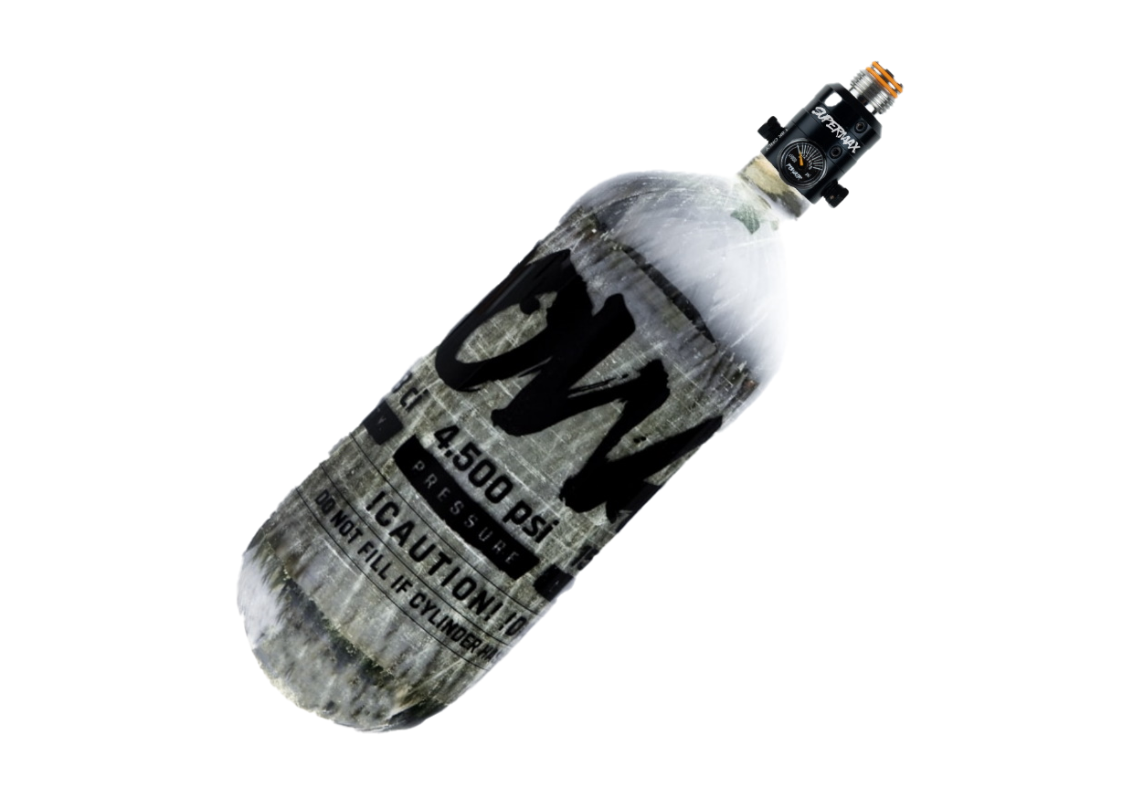 POWAIR Carbon Series HP System 1,5l Flasche, 300bar Regulator