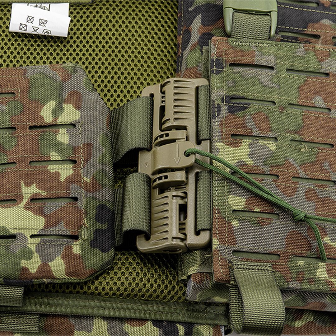 Zip Tac Premium Plate Carrier V4 flecktarn