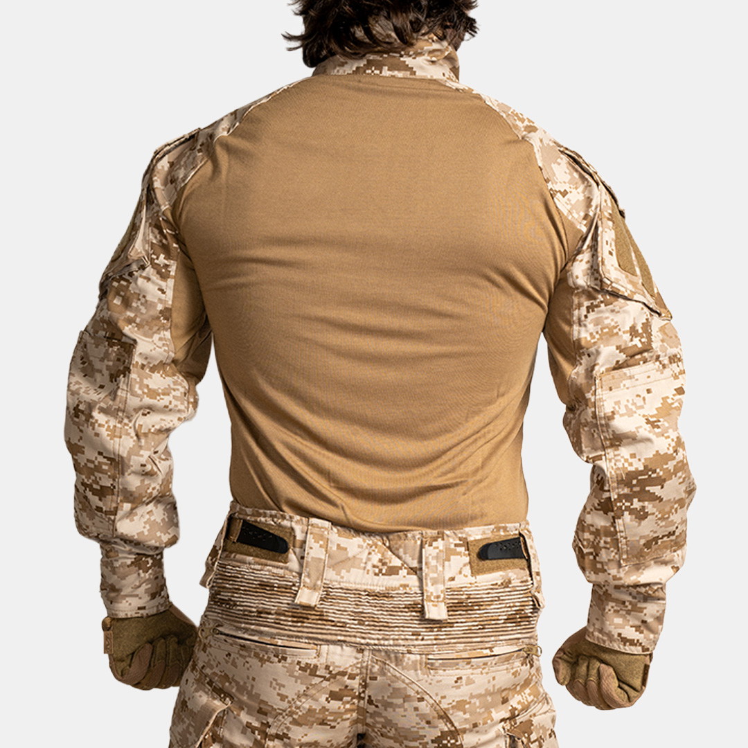 Zip Tac TacShirt marpat desert