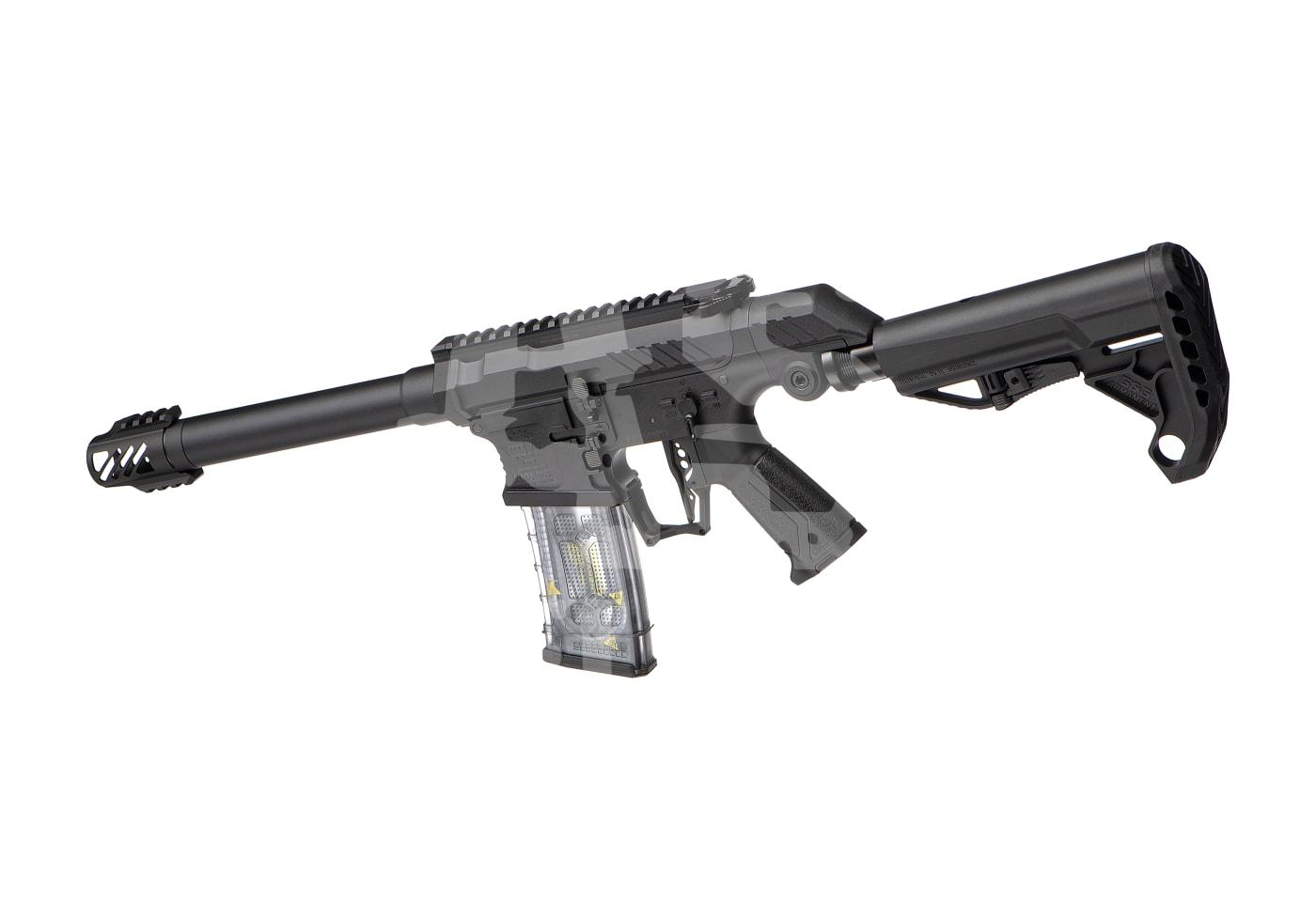 G&G SSG-1 Speedsoft AEG 0.5J - ab 16 Jahren Airsoftgewehr mit taktischem Design, verstellbarer Schulterstütze und Mündungsbremse.