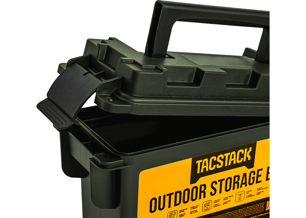 Tacstack 28.7x12.8x19.6cm Outdoor Storage Box dark green