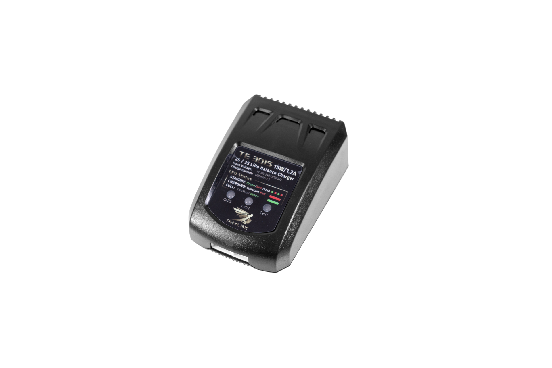 Phylax Lipo-Charger, 2-3 Zellen Akku blue