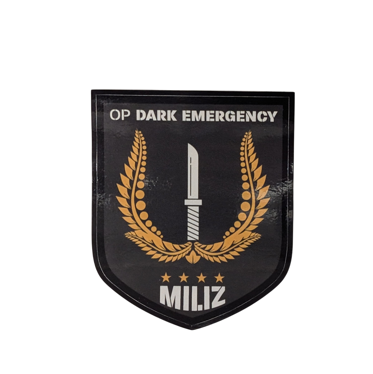 Airsoft Helden Autoaufkleber MILIZ Logo