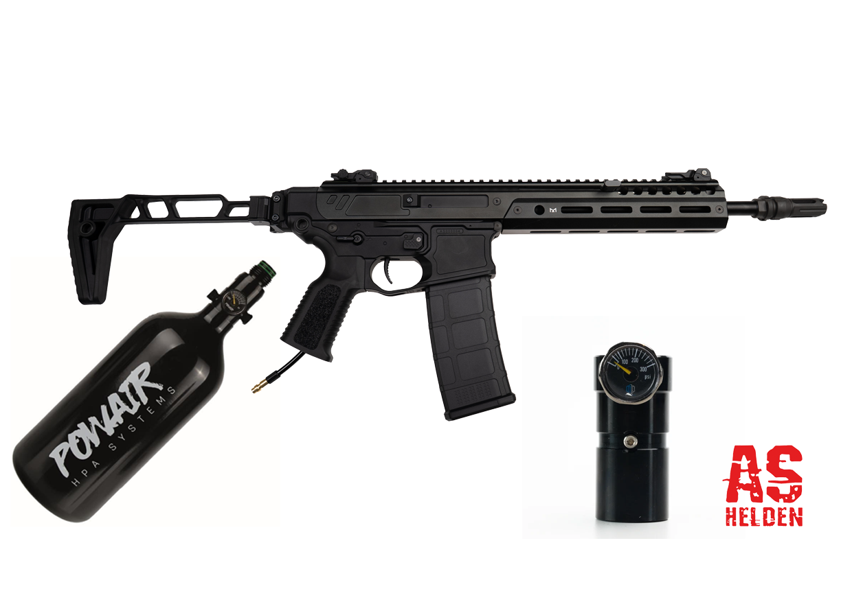 HPA Set Airsoft Helden HR556 10" Black S-HPA - ab 18 Jahren