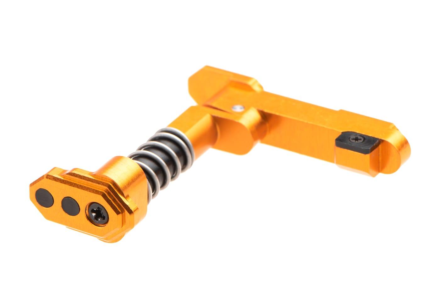 Maxx Model CNC Aluminium Advanced Magazine Release Style B - dark earth