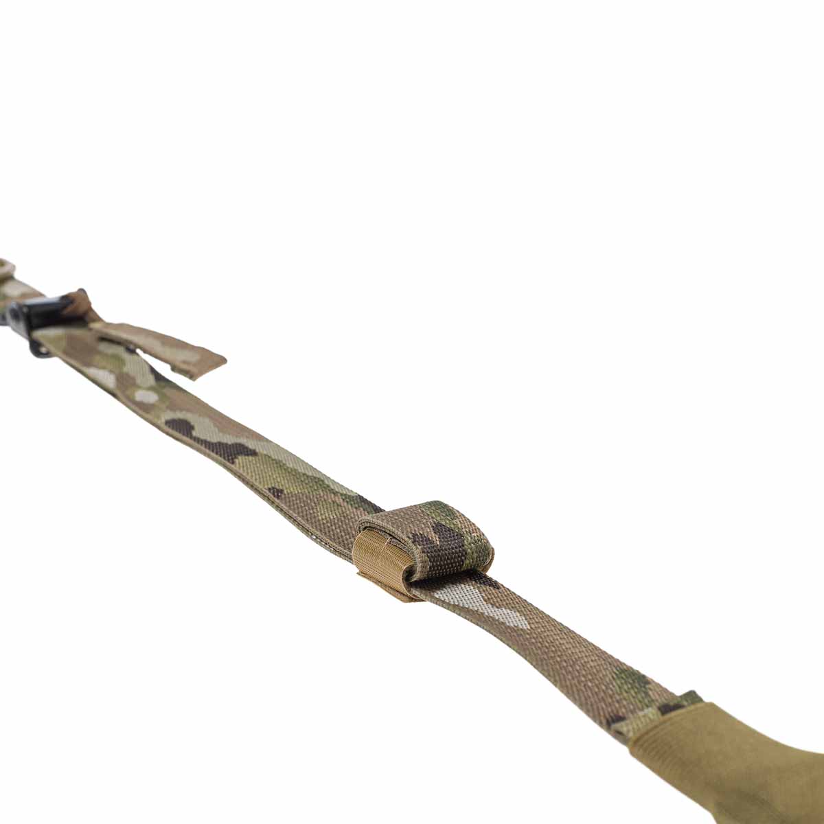 Lindnerhof Trageriemen Gewehr GS113 Taktischer Riemen in Tarnmuster, geeignet für Airsoft-Waffen.