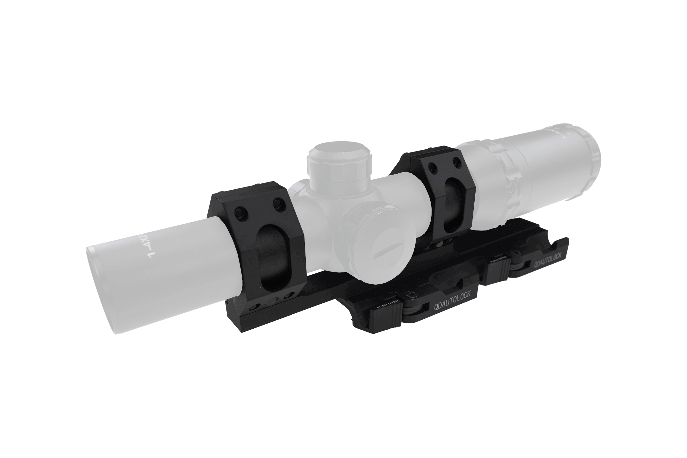 WADSN Scope Mount 25.4mm-30mm Ring Mount schwarz