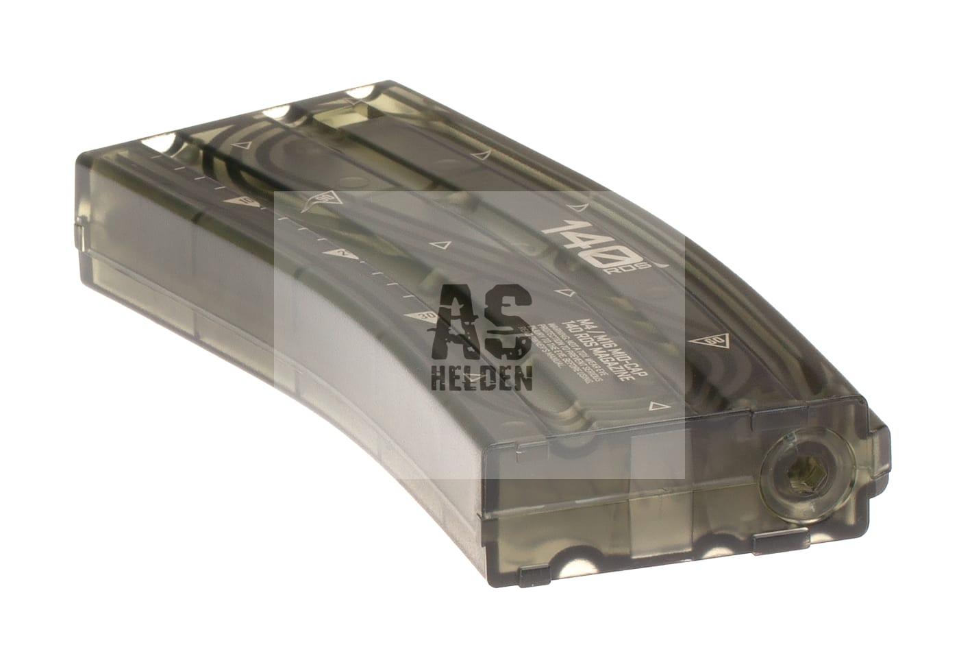 Magazine M4 Midcap 140rds - Transparent (Ares)