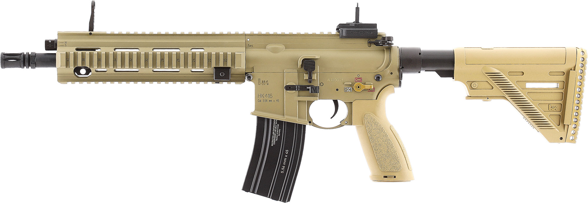 Umarex Heckler und Koch H&K 416 A5 Sportsline mit Tracer Sand - S-AEG - ab 18 Jahren