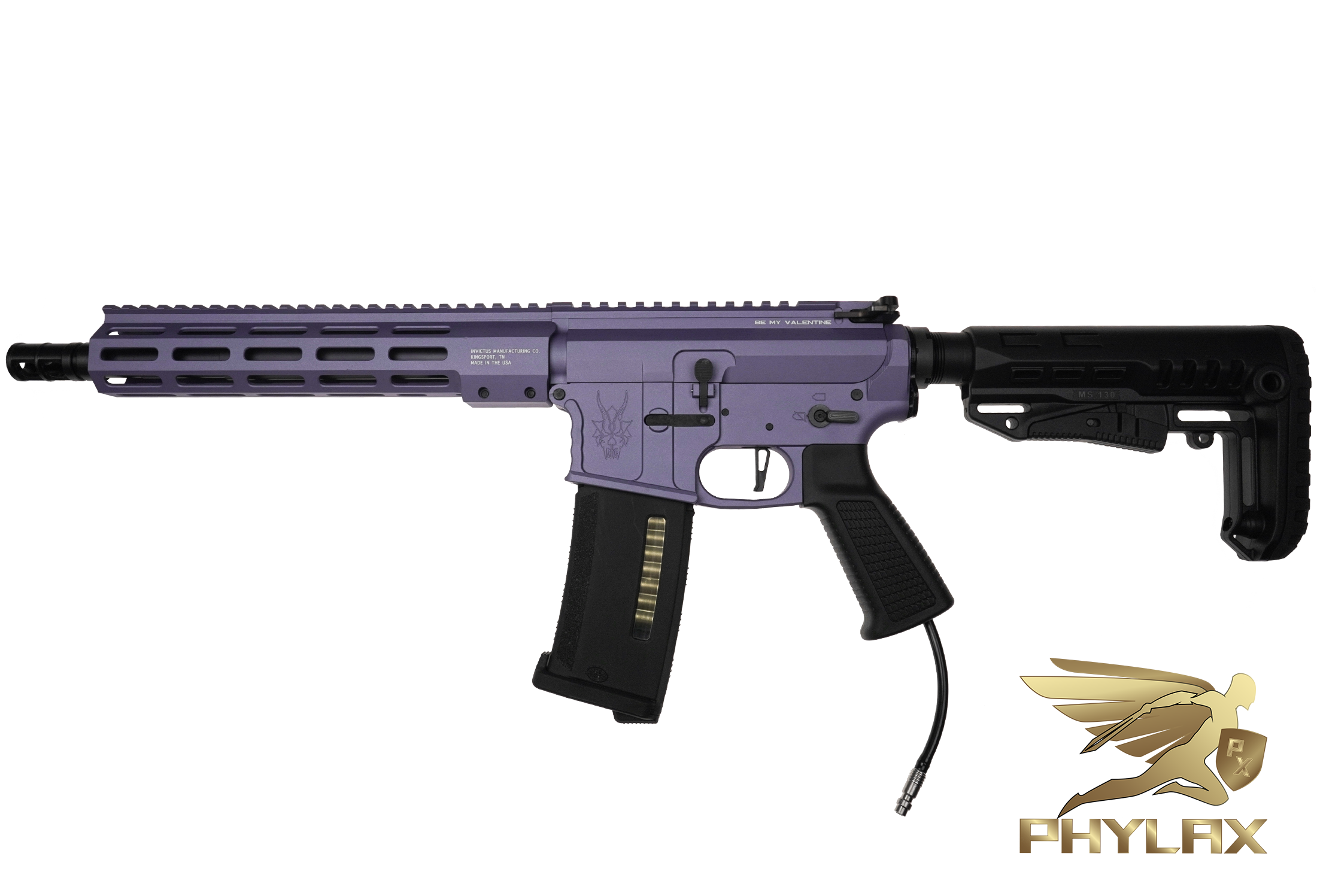 BE MY VALENTINE SET - MTW Billet Tactical Gen 3 - GLOCK 45 black 6mm GBB x Cerakote