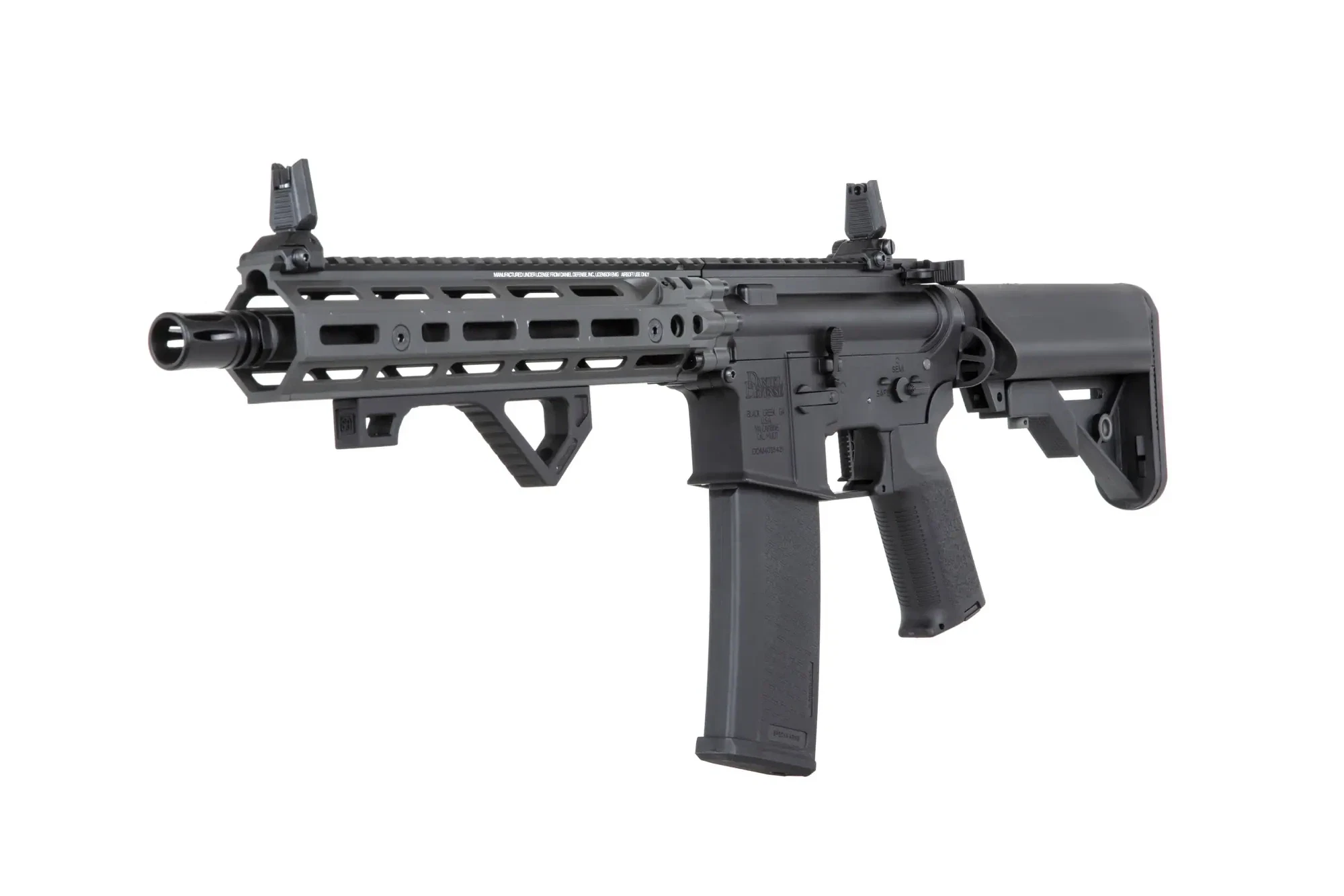 Specna Arms Daniel Defense RIS III SA-P27 Prime mit Gate Aster II Grau S-AEG - ab 18 Jahren