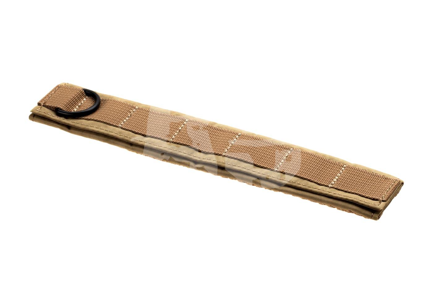 Coyote-brauner MOLLE-Gürtelaufsatz mit D-Ring für taktische Ausrüstung.