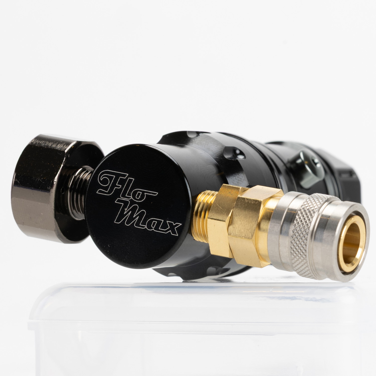MechLabs FLO Max+ ON/OFF HPA Regulator black