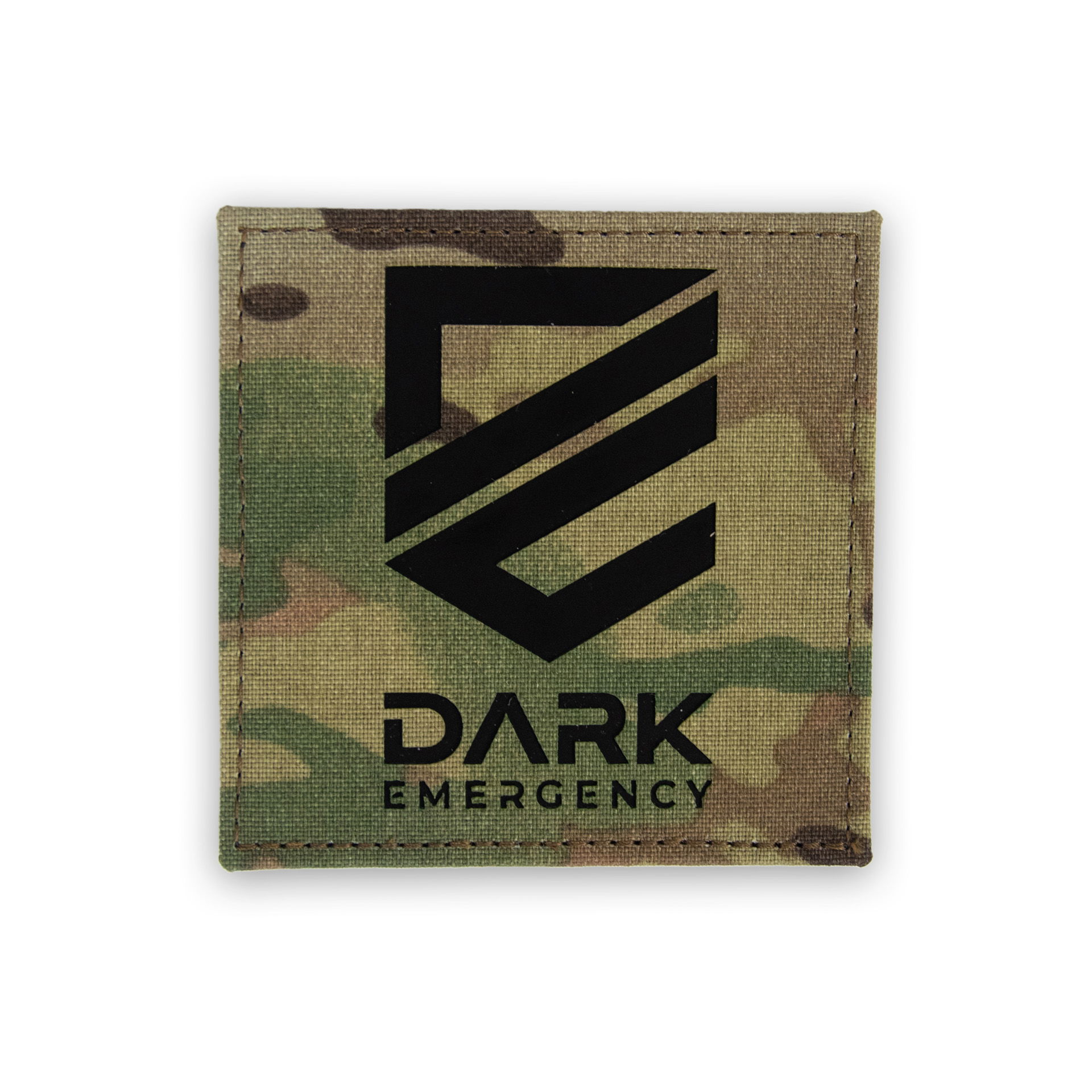 Dark Emergency - Big Laser Cut Patch Multicam