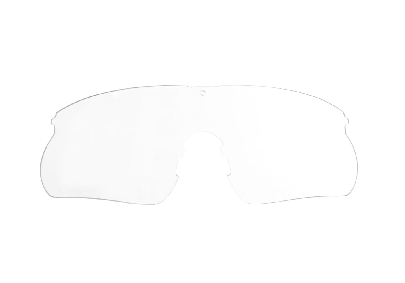 Klarer Ersatzlinseneinsatz für Schutzbrille, optimal für Airsoft-Einsätze.