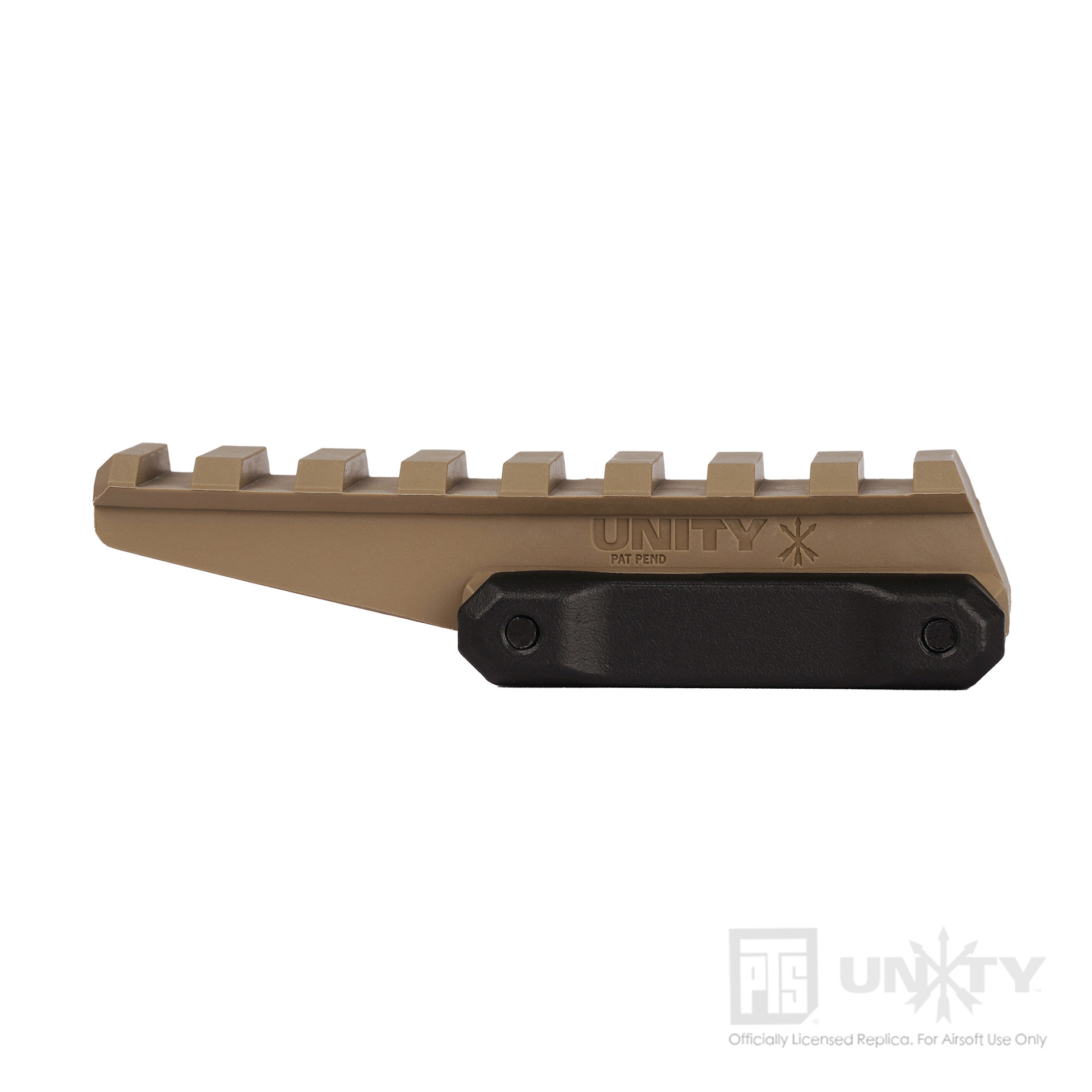 PTS Unity Tactical FAST Optic Riser (Polymer) dark earth | 110448