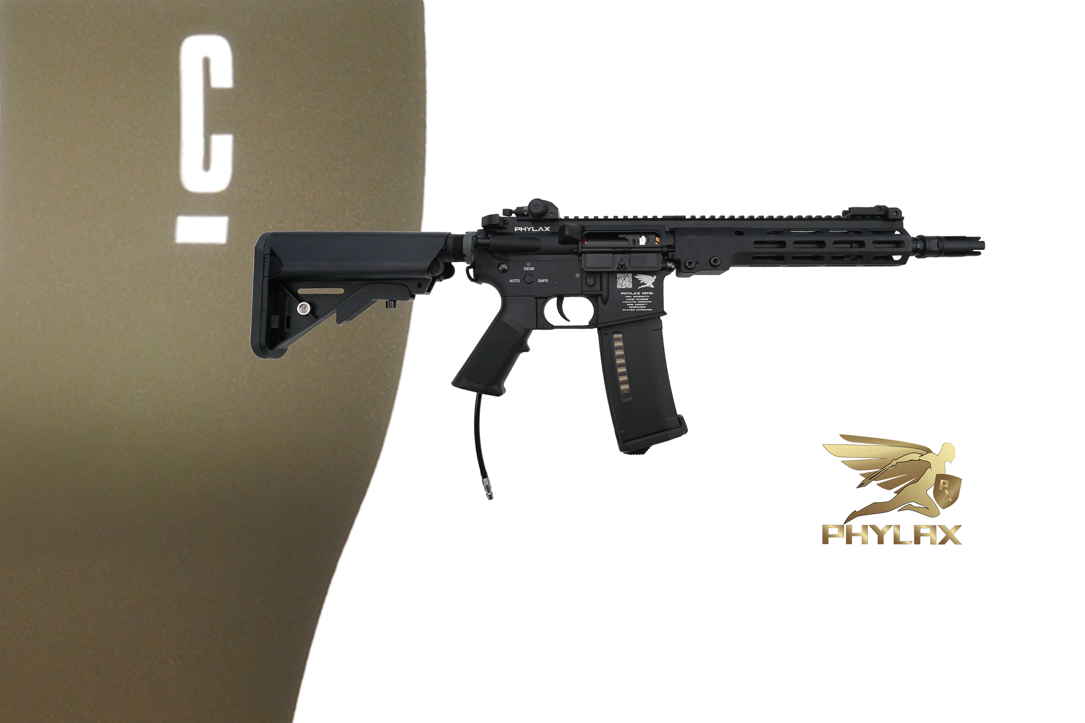 Phylax HPA MK16 Black Wolverine Inferno  x Cerakote Cobalt Kinetics Green - ab 18 Jahren