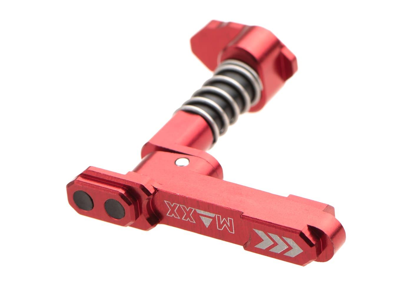 Maxx Model CNC Aluminium Advanced Magazine Release Style B - rot