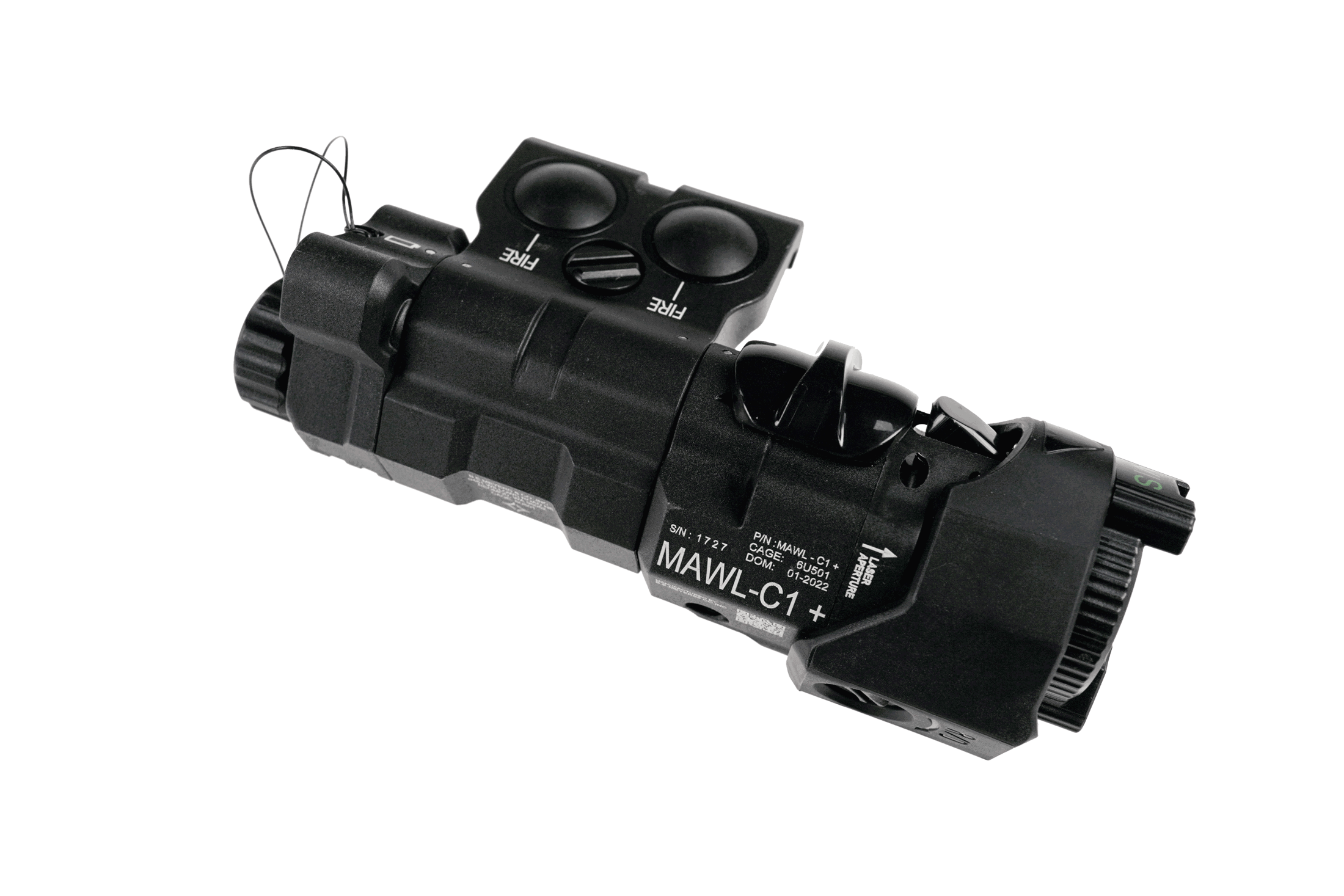 WADSN MAWL-C+ Dummy Plastic Model schwarz