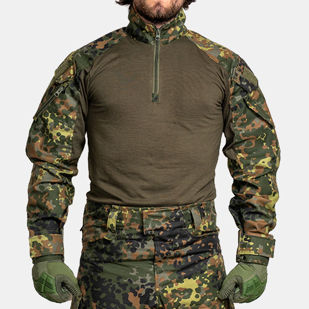 Zip Tac TacShirt flecktarn