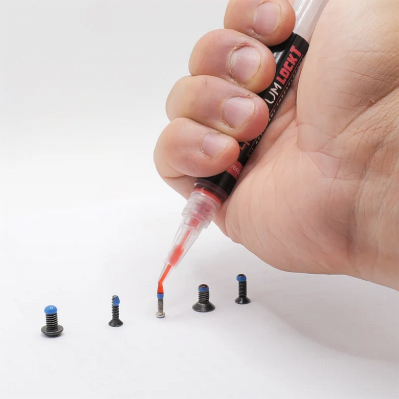 4UANTUM LOCK (Red) THREAD LOCKER (Permanent)