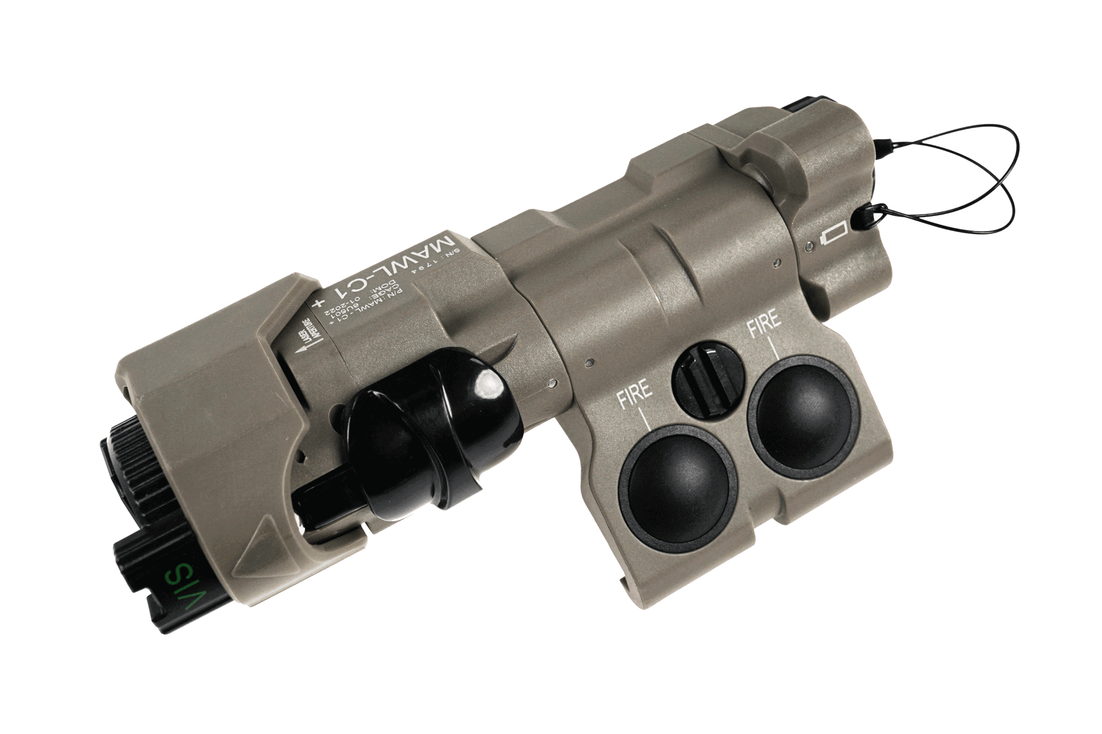 WADSN MAWL-C+ Dummy Plastic Model dark earth