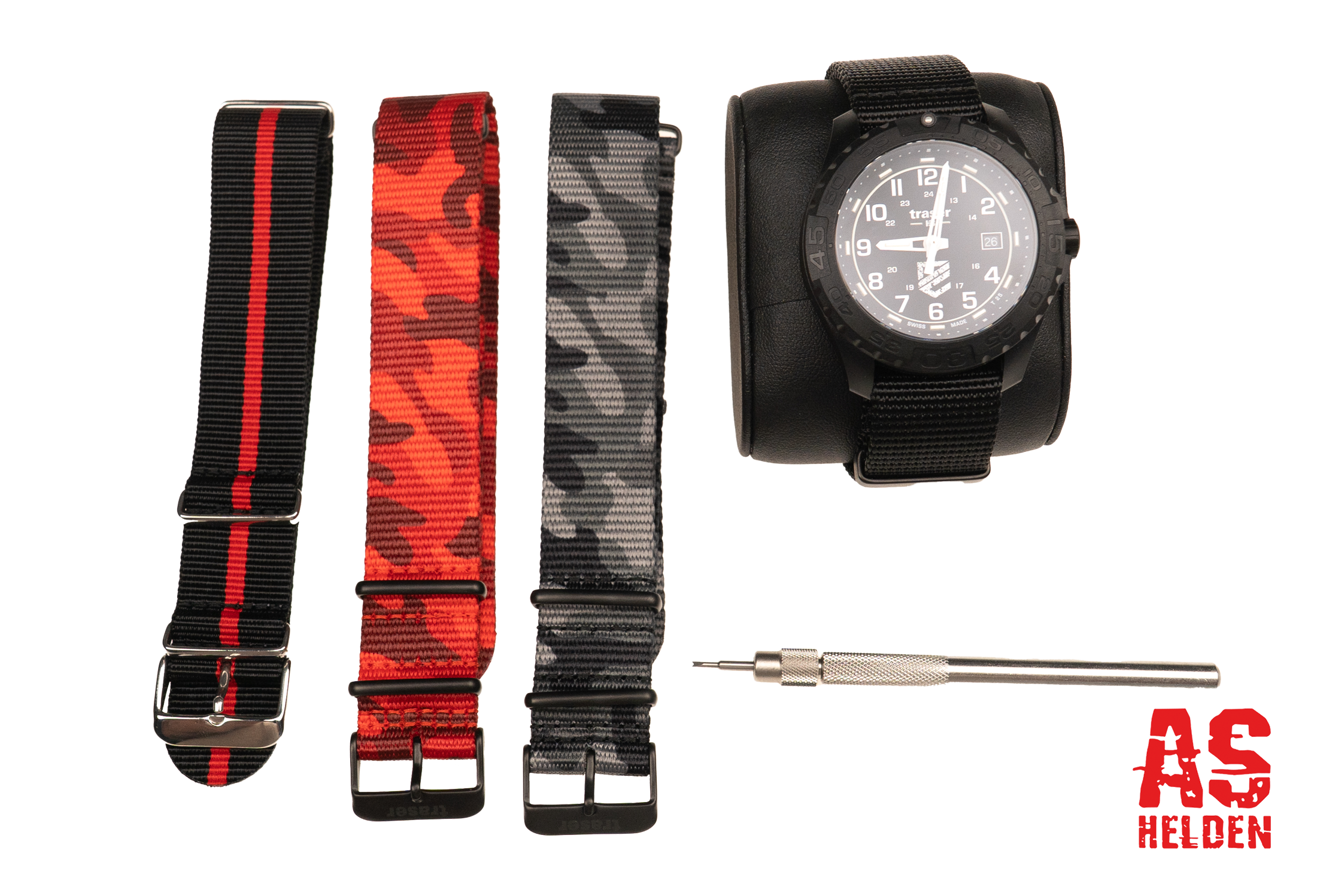 Pre Order Deal - AIRSOFT HELDEN Armbanduhr SET – Dark Emergency Limitierte Edition