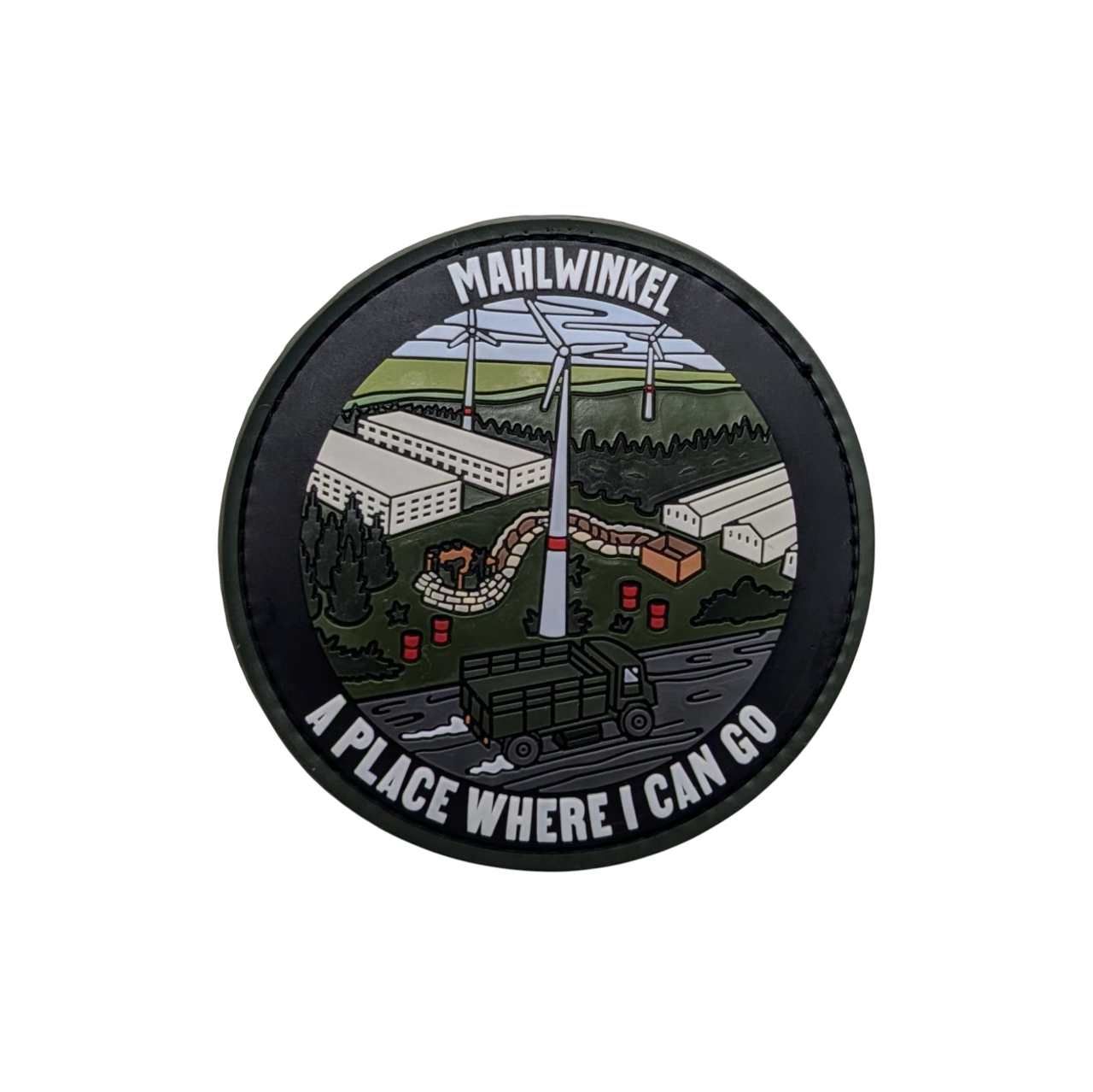 Airsoft Helden Mahlwinkel PVC Patch 