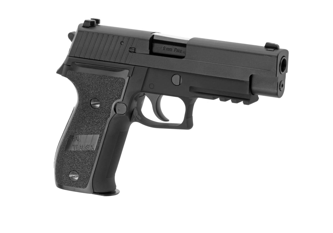 WE P226 Mk25 Navy Seals Full Metal black GBB