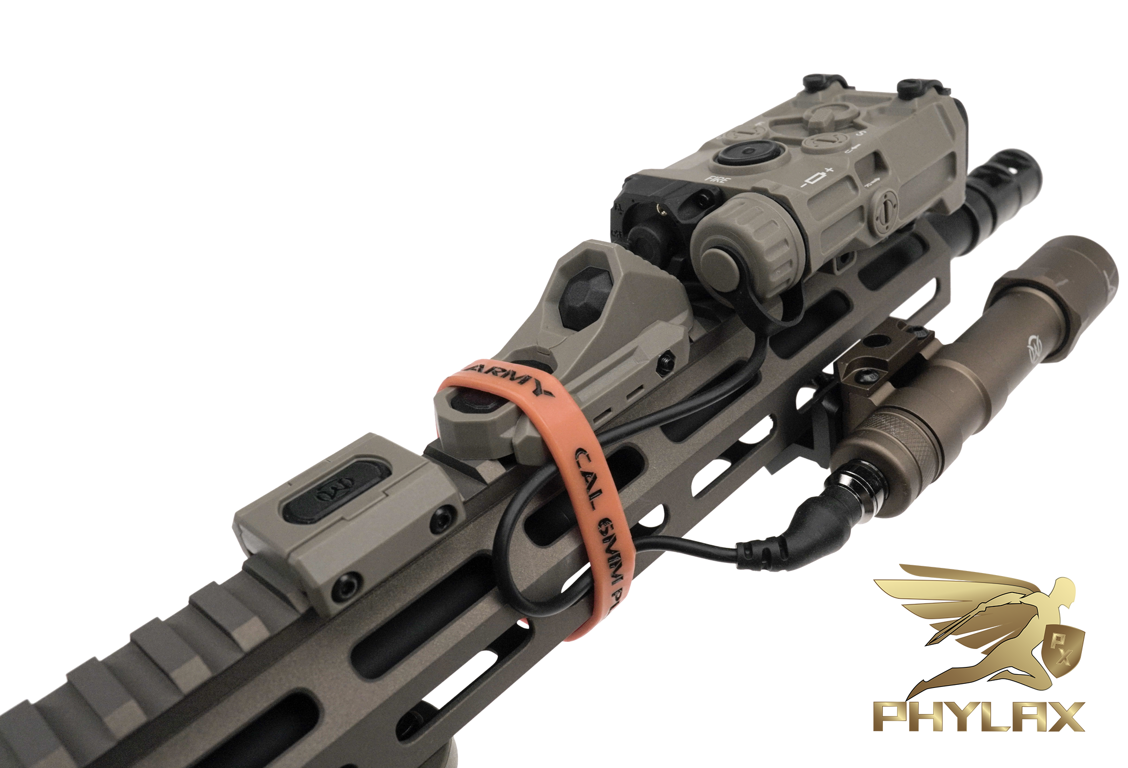 One of One Wolverine Airsoft MTW Tactical 14" Cerakote Smoke Bronze x Glock FDE - ab 18 Jahren