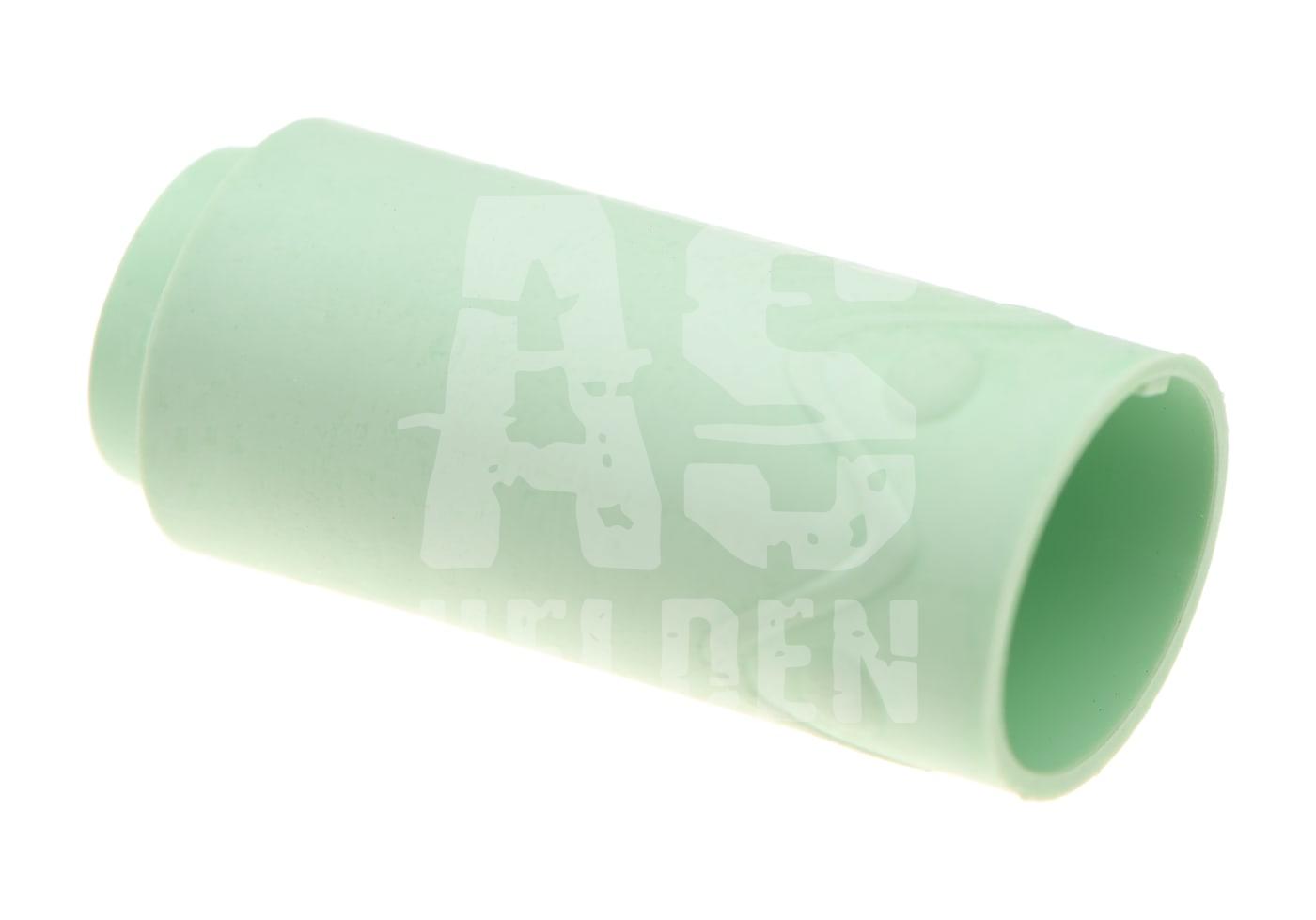 Grüner Airsoft-Hop-Up-Gummi, zylindrische Form, zur Verbesserung der Präzision.