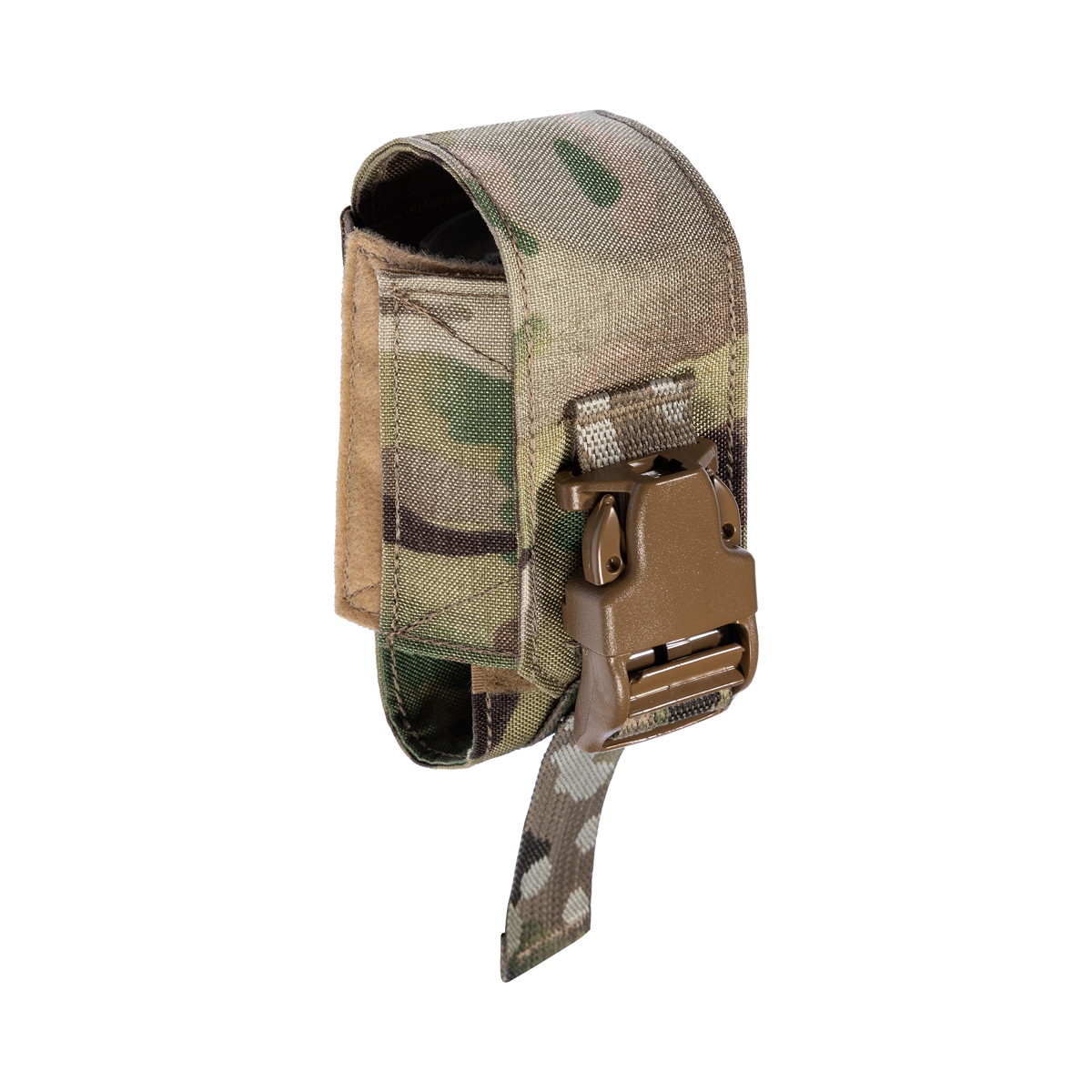 Tarnmuster Magazintasche mit Clipverschluss, ideal für Airsoft-Ausrüstung.