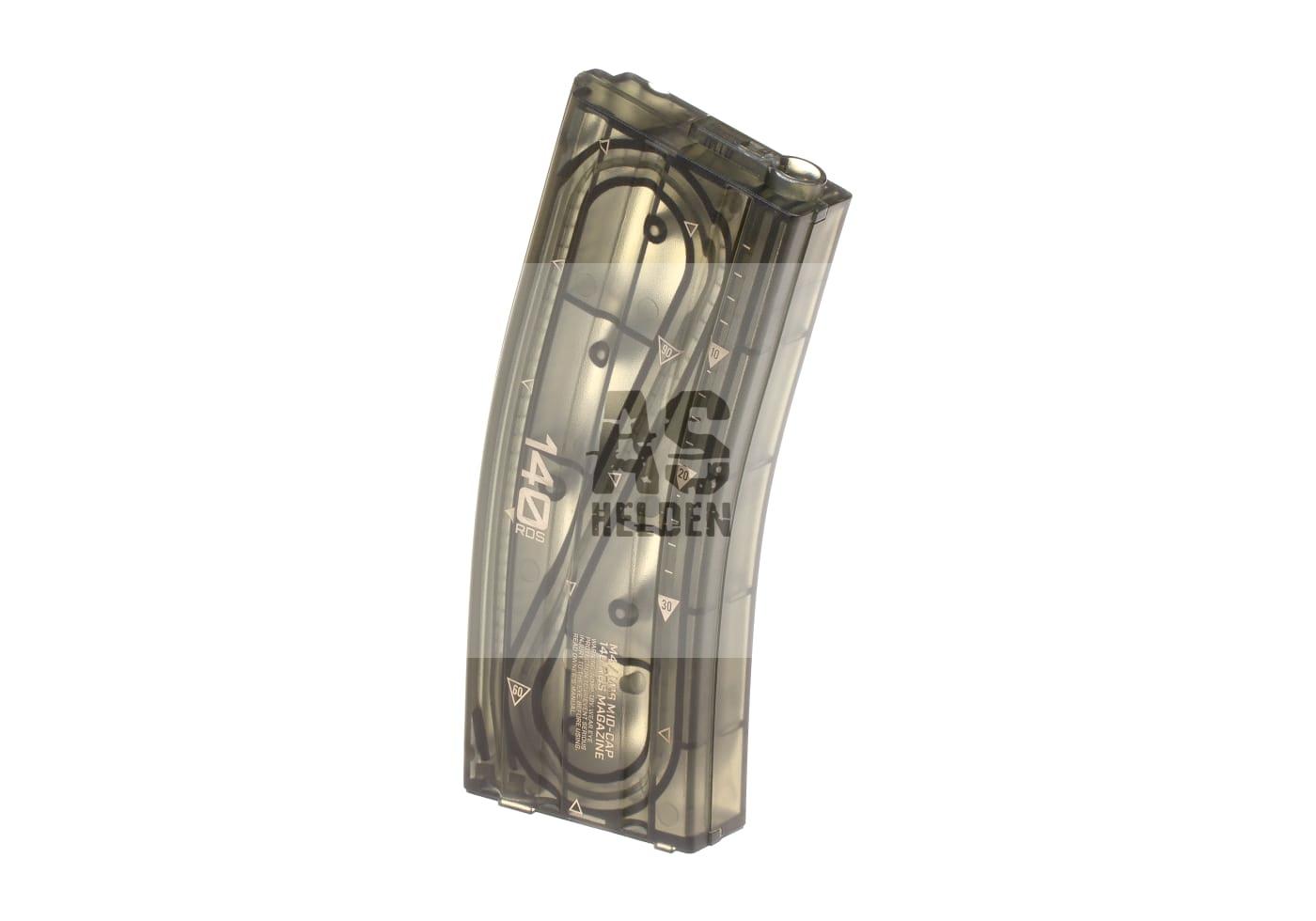 Magazine M4 Midcap 140rds - Transparent (Ares)